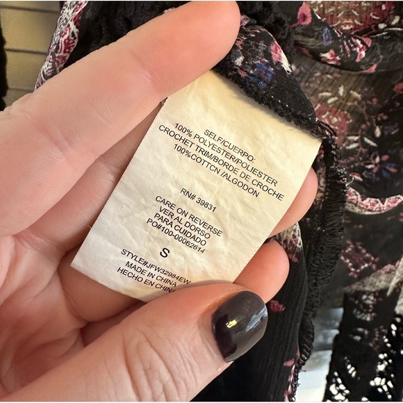 Mason & Belle Women’s Cardigan Black and Purple - Picture 8 of 8